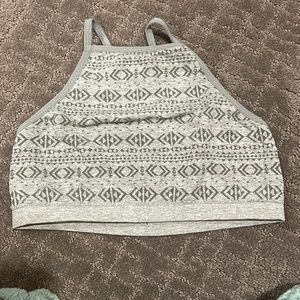Target kids small bra. Gray decorative. Never work very stretchy
